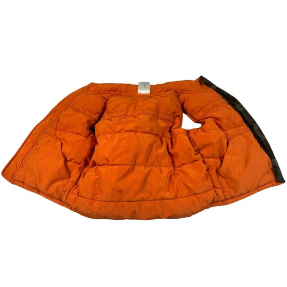 Old Navy Reversible Camouflage & Orange Puffer Vest 18-24 Months - Picture 2 of 9